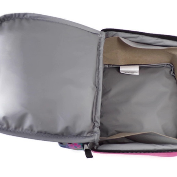 UglyDolls Kids Pink Insulated Lunch Box Dual Compartment Double Zip Lunch Bag - Picture 6 of 7